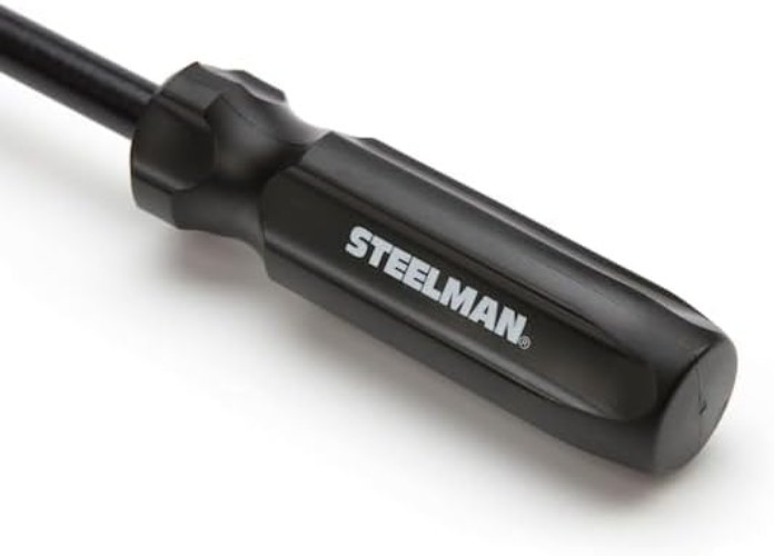 Heavy-Duty Hubcap Remover Tool with Rubber Hammer – Durable & Efficient