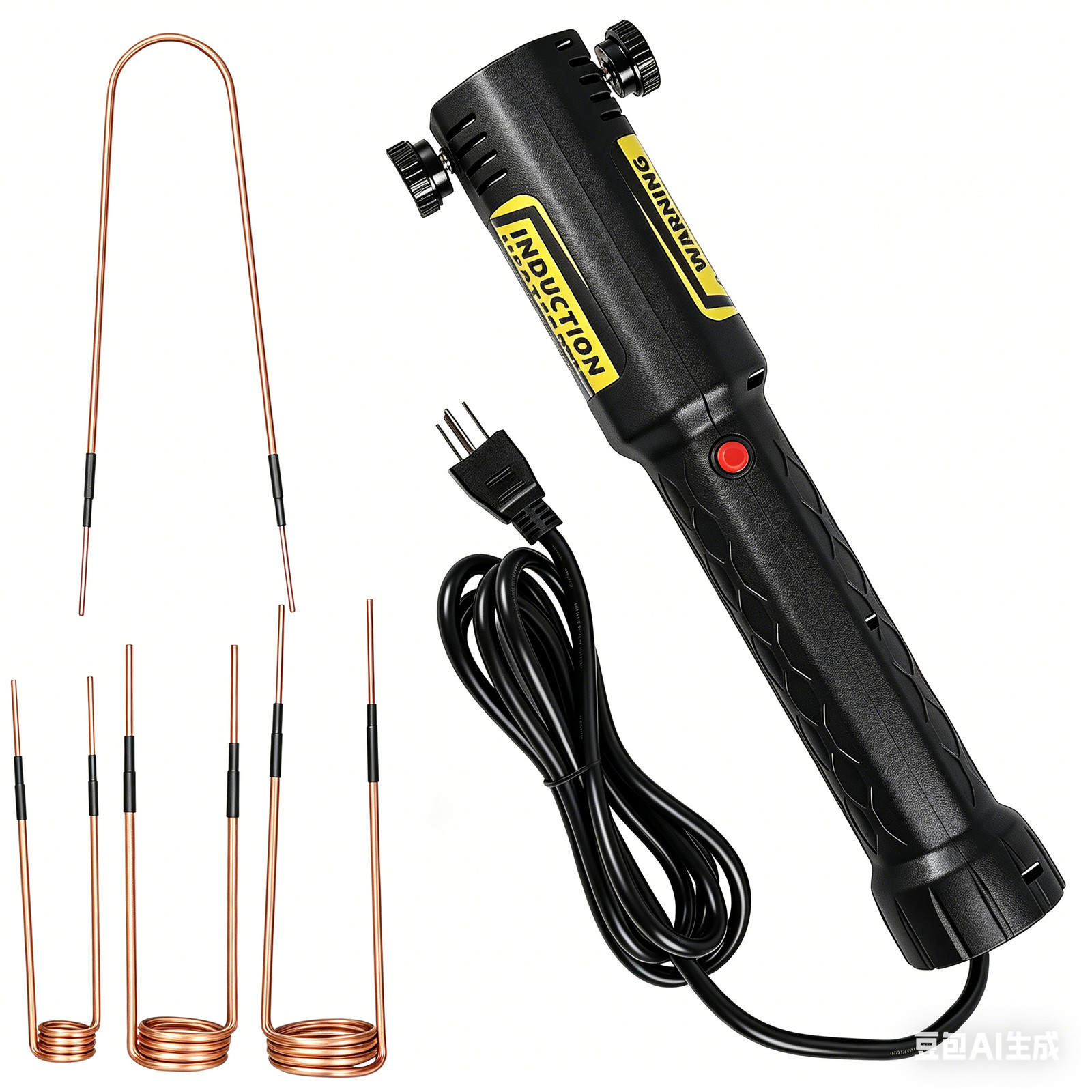 Magnetic Induction Heater Kit 1300W for Automotive 4.5A Quick Pre-heat