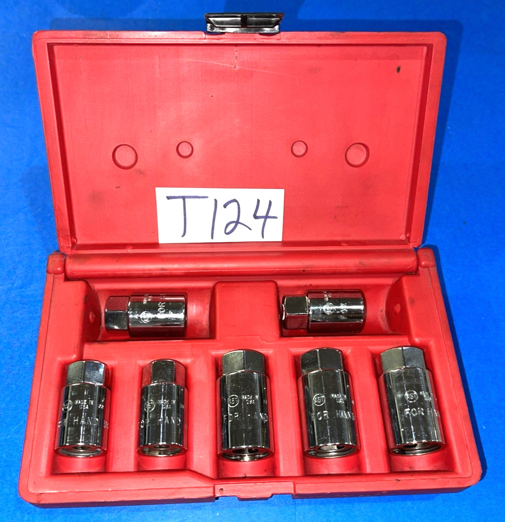 AST TOOLS 7 PIECE MULTI DRIVE STUD EXTRACTOR/ INSTALLER SAE/METRIC SET