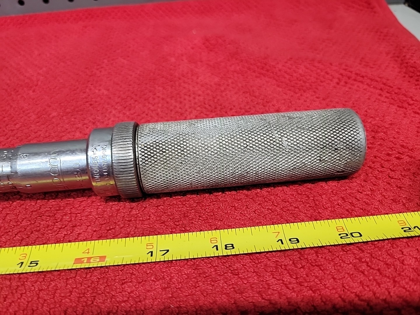 SNAP-ON TOOLS QJR3250 Click-Type 1/2″ Drive 30-250lb ft Torque Wrench USA 🇺🇸