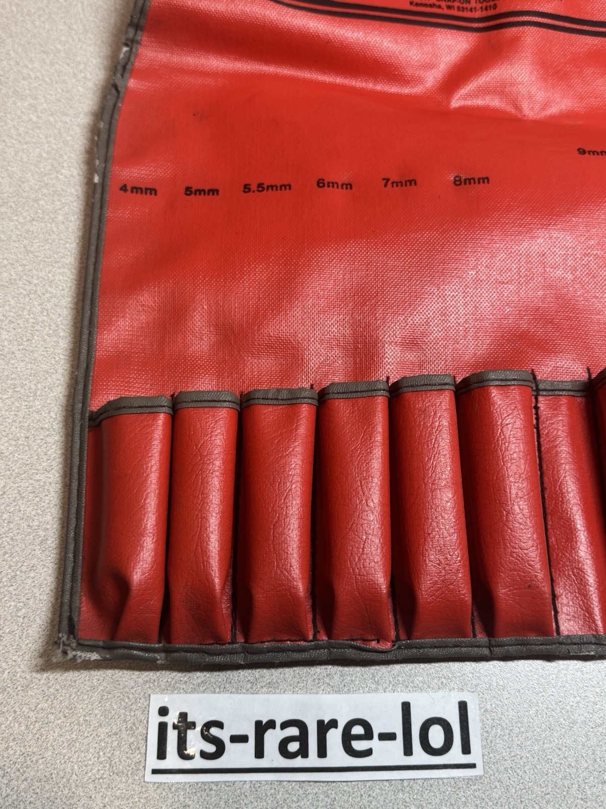 Snap-on NDM1200AK C126 Kit Bag Pouch for Insulated 12pc Metric Nut Driver Set