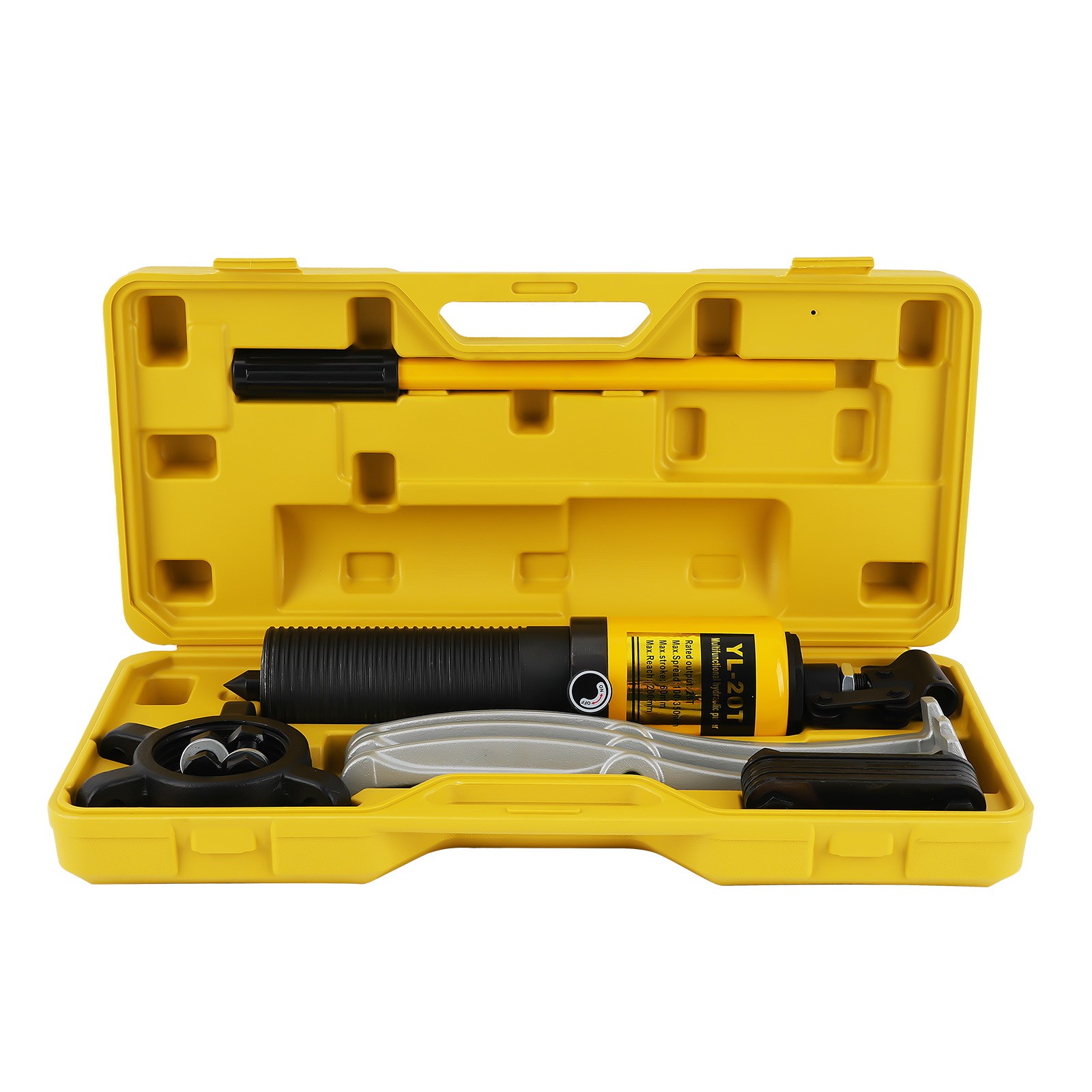 Hydraulic Gear Puller Set Separator Tool 20 Ton W/ Hydraulic Cylinder Handle Kit