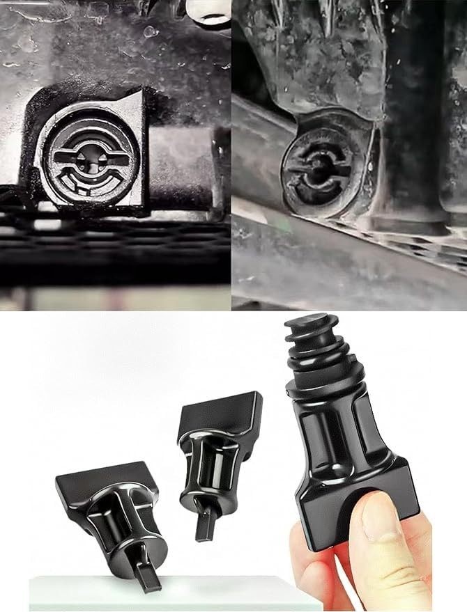 12 PCS Oil Drain Plug Removal Tools Set – Compatible with VW & Audi Models