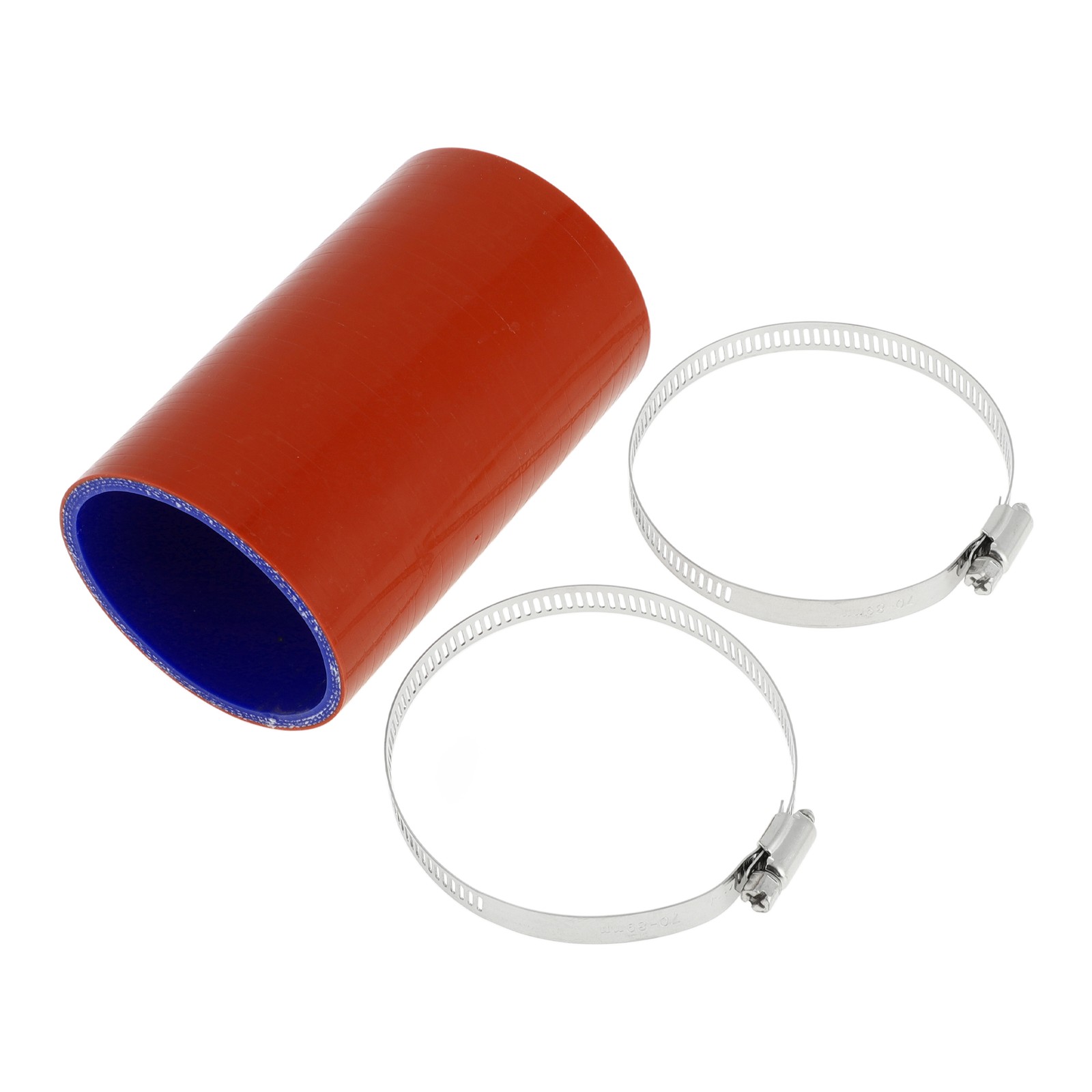 1 68mm 2.68 in ID 127mm 5 in 0° Red/Blue Universal Car Silicone Tube