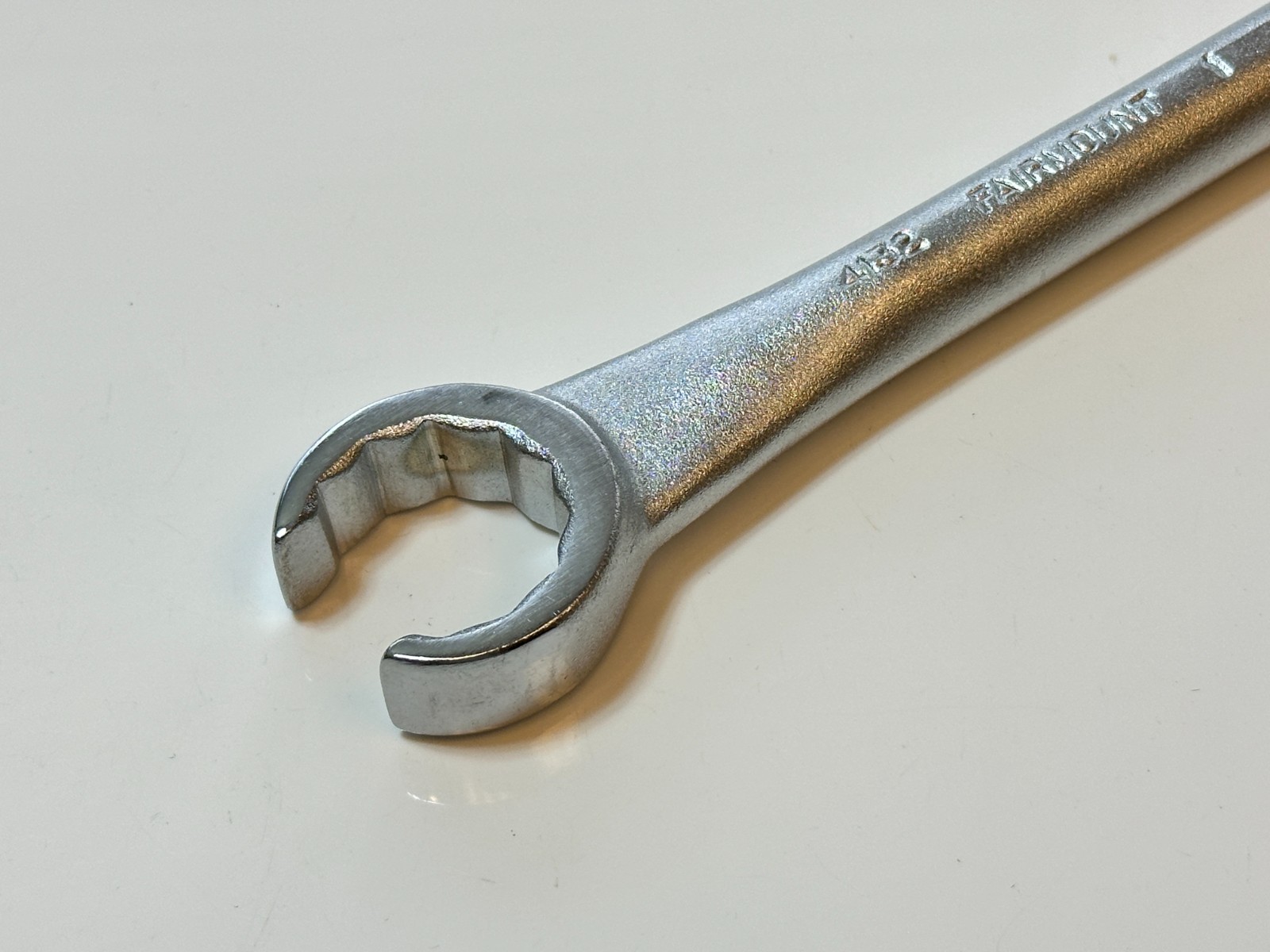 Fairmount Tools USA 4132 1″ SAE Single Flare Nut Line Wrench, 12 Point, NOS NEW
