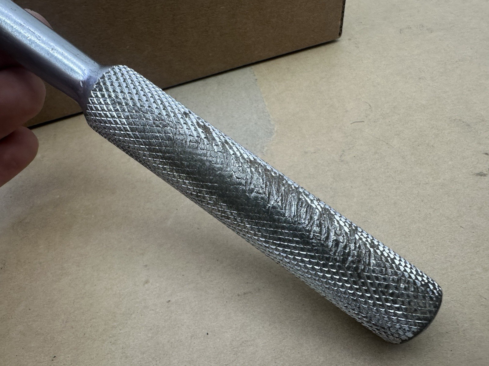 Thorsen 3/8″ Open Gear Socket Knurled Grip Ratchet Model 77 Made USA *READ