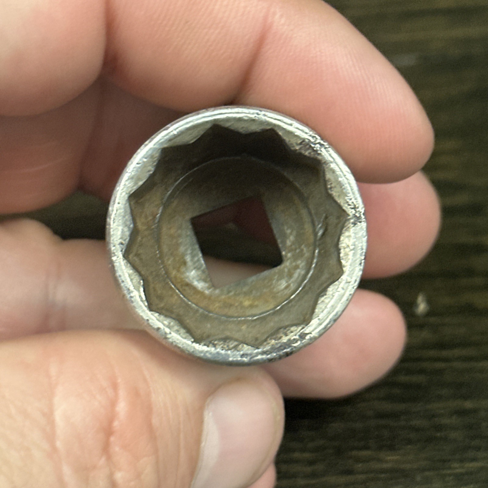 S-K SK 3/8 Drive 12pt Standard Socket, Size 7/8, 45128 Model #, USA