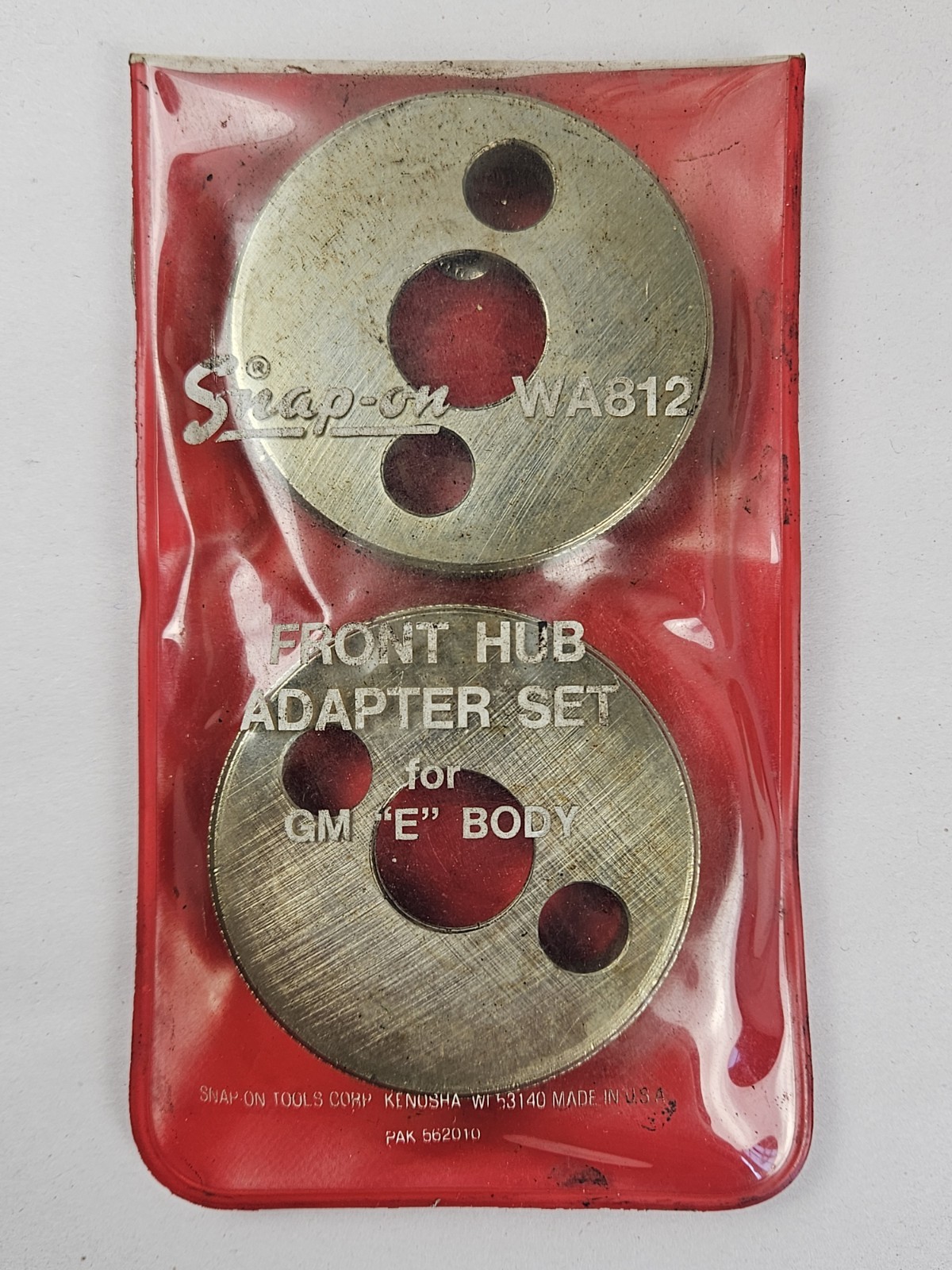 Snap-On Magnetic Caster Camber Alignment Gauges WA40 w/ Various Hub Adapters