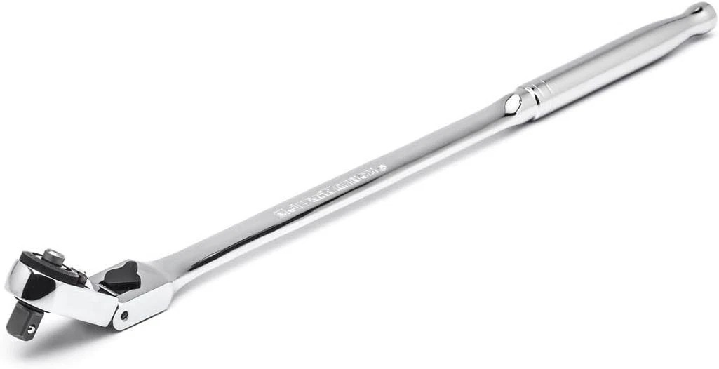 Durable Alloy Steel 12″ 72-Tooth Ratchet – Quick Release and Flex Head Design