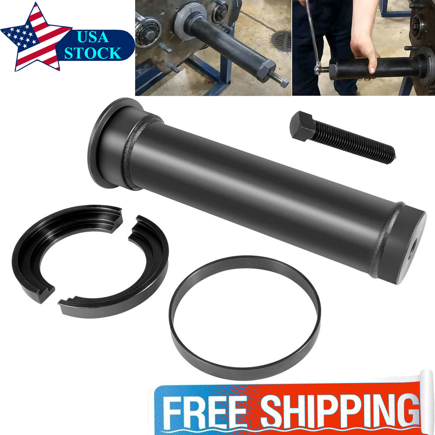 4308011 For 1 3/4″ & 2″ Shafts for Eaton Fuller Input Shaft Bearing Puller Tool