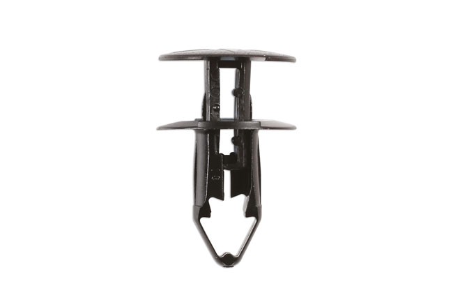 CONNECT 36354 Push Rivet Retainer 50 Pieces Black Nylon Fits Opel Renault