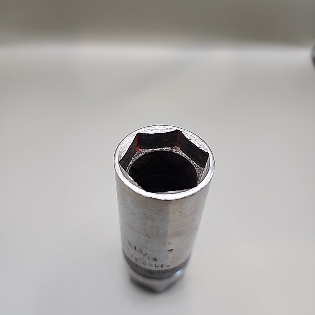 Vintage Tru-Test Tools 13/16″ 6 Point Spark Plug Socket Model T1727