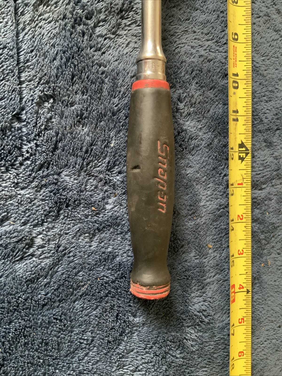 Snap On Fh936a, 3/8”’drive Soft Grip Ratchet…works Fine….used….