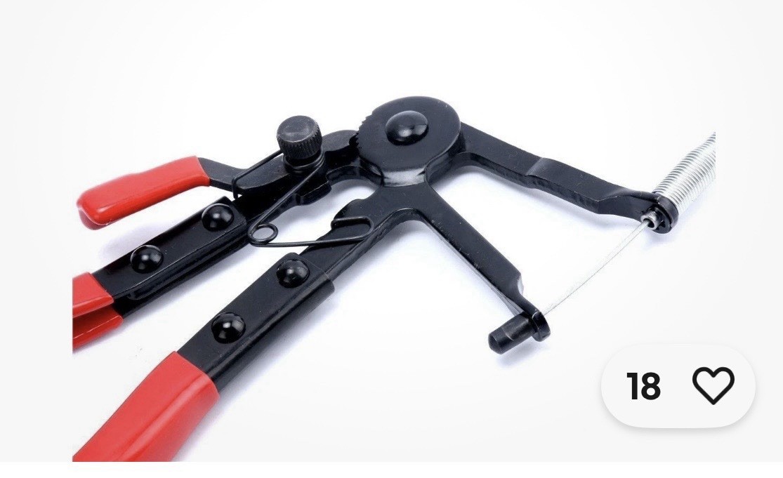 Heavy Duty Cable Flexible Wire Hose Clamp Pliers Car Repairs Removal Tools