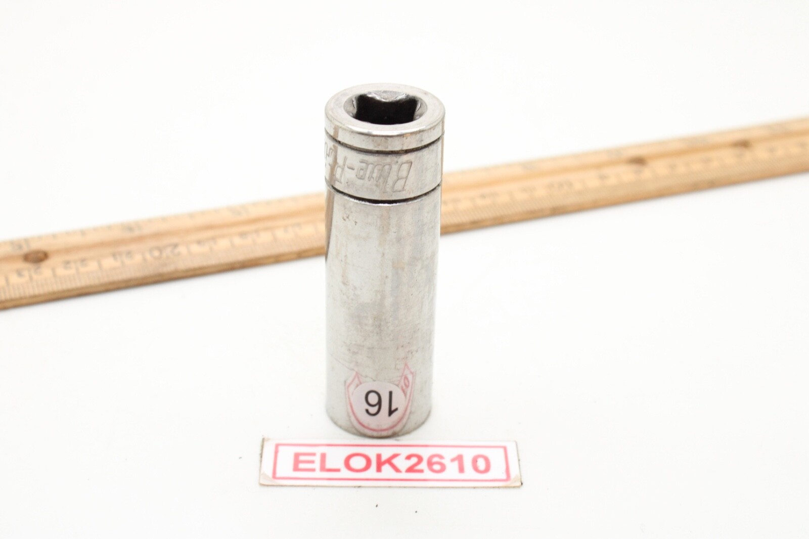 Blue-Point BLPLM3815 15mm 12 Point 3/8″ Drive Metric Deep Socket USA