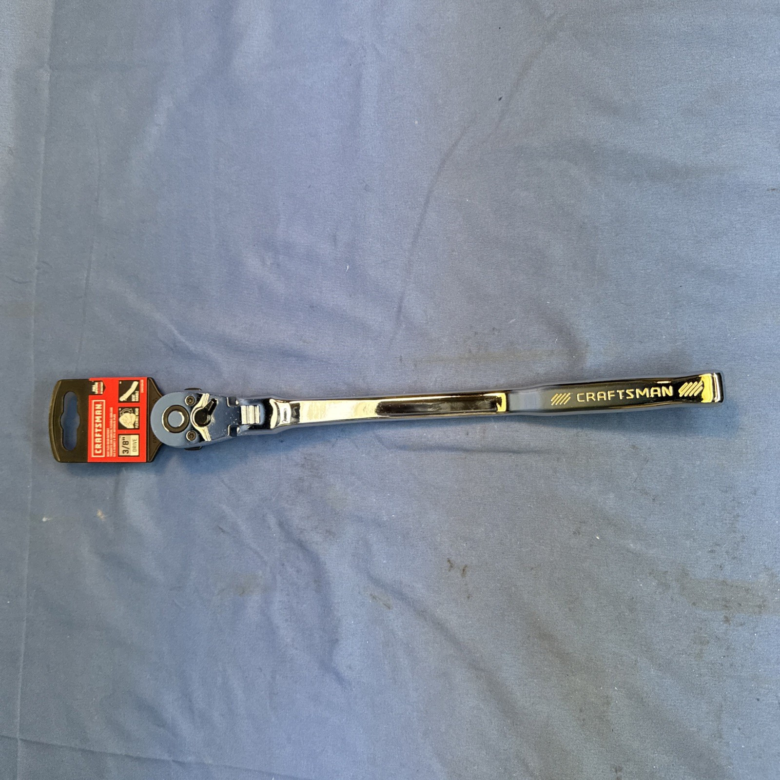 New CRAFTSMAN 12 inch 72-Tooth 3/8″ Drive Bent Flex Head Ratchet CMMT99439