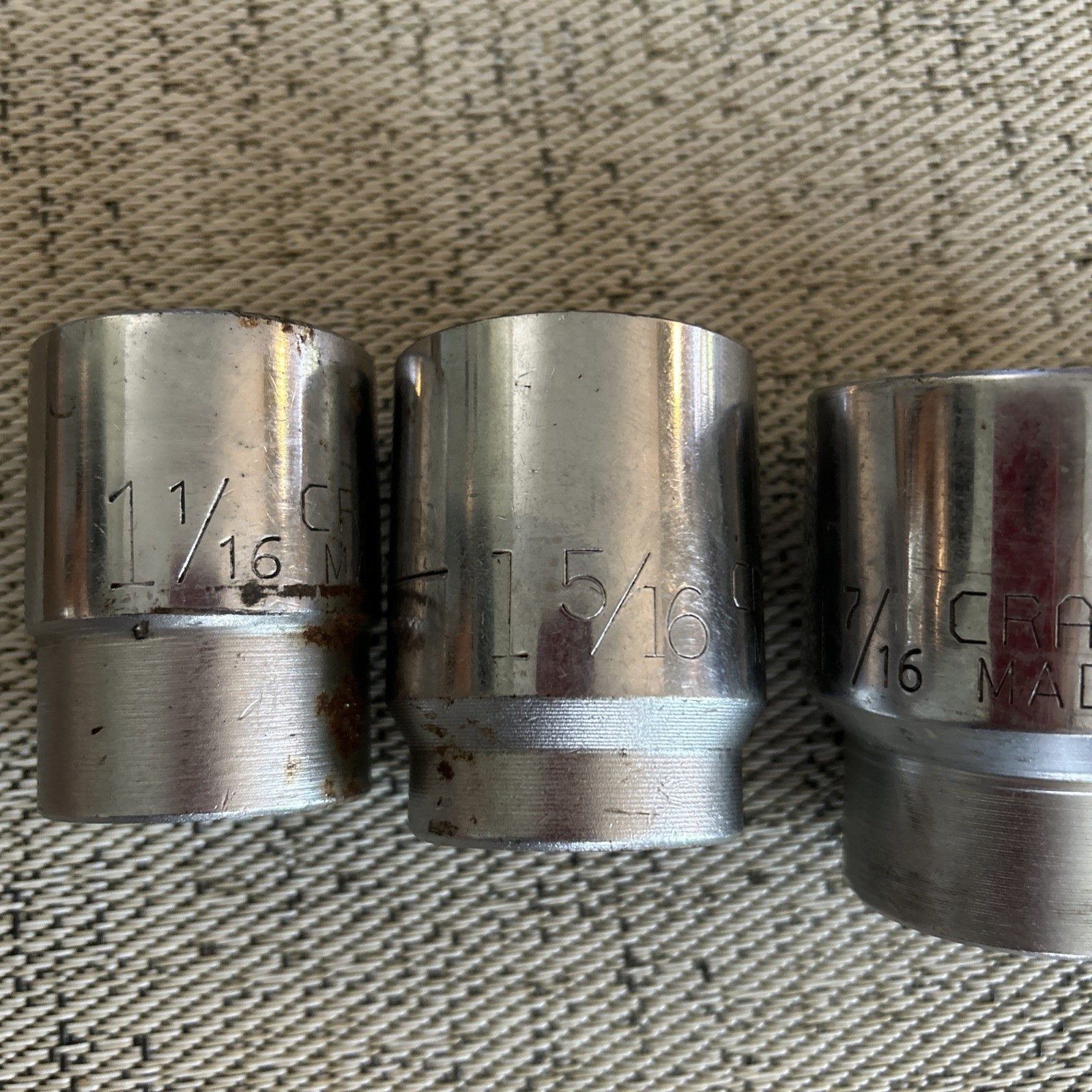 VTG Craftsman 3/4 in Drive, 4 Sockets : 1-1/16, 1-5/16, 1-7/16, 1-1/2 , V USA