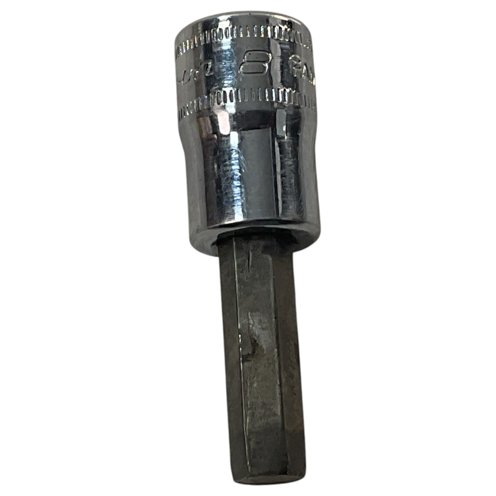 Snap-on Hex Bit Socket 8mm 6 Point 3/8″ Drive FAM8E Sold As Pictured Mechanic