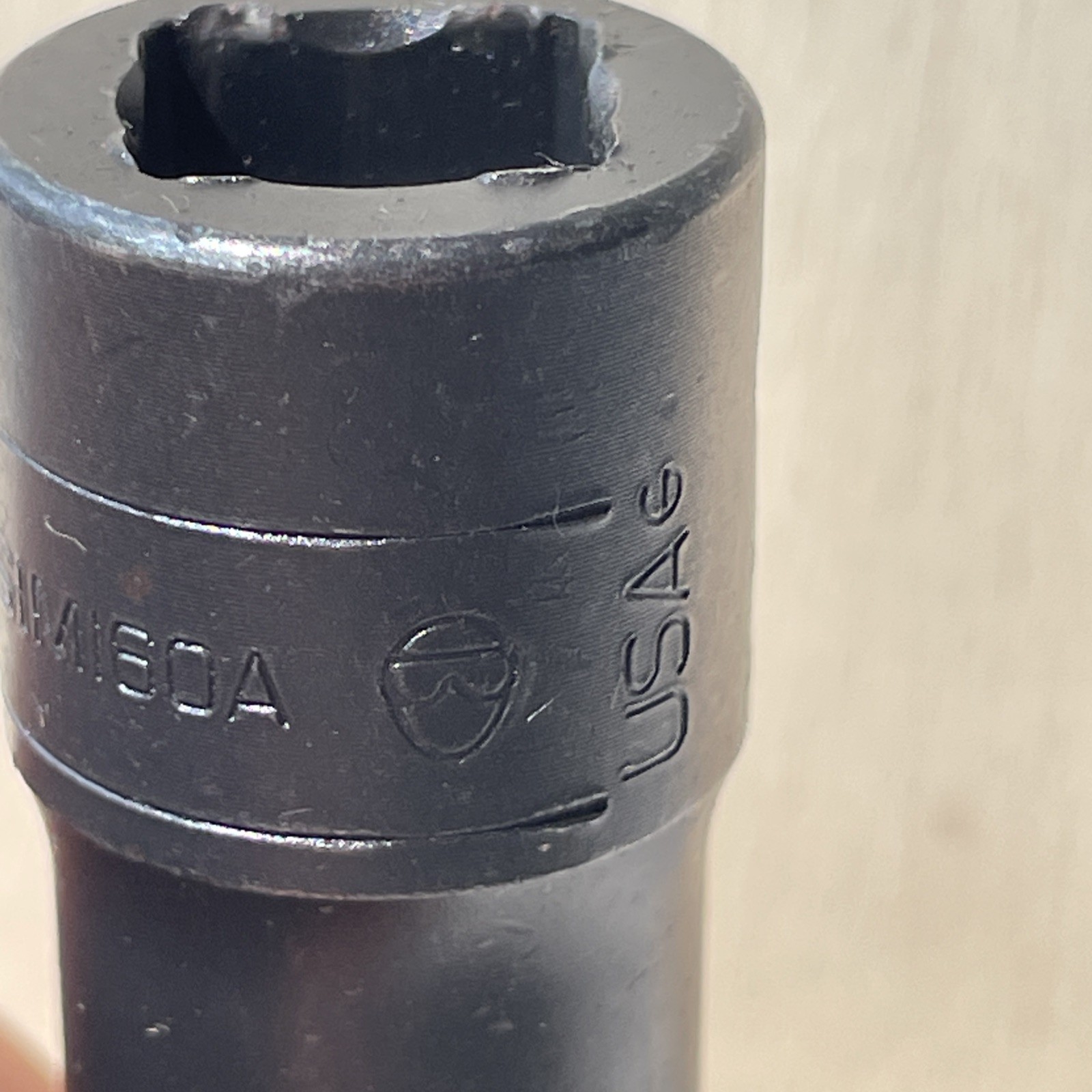 Snap-On Tools USA, SIM160A SAE 1/2″ Deep Impact Socket, 1/2″ Drive. 6-Point