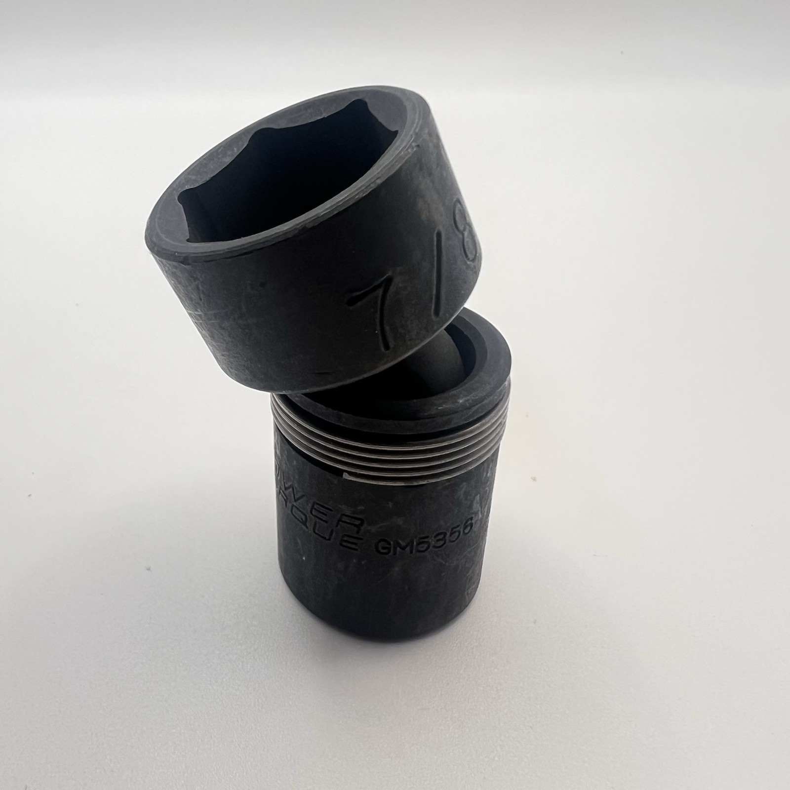 Power Torque 1/2″ Drive 6 Point Swivel SAE Impact Socket 7/8” GM5356