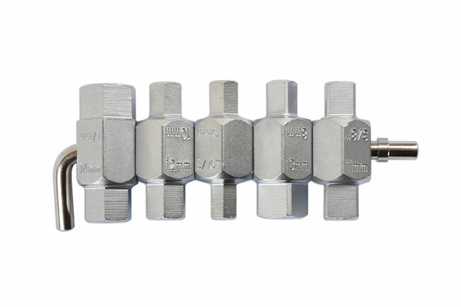 Laser 1580 5 Piece Drain Plug Key Set