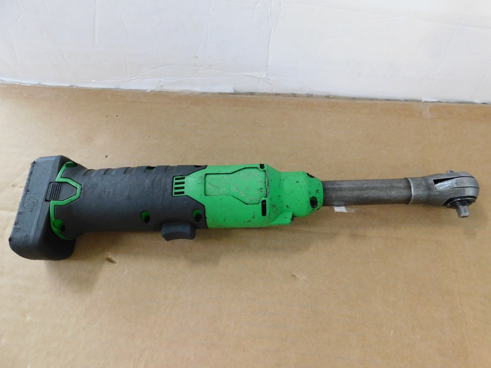 Snapon Ratchet Cordless Long Neck 1/4″ 14.4V WITH BATTERY CTR817G *NICE*