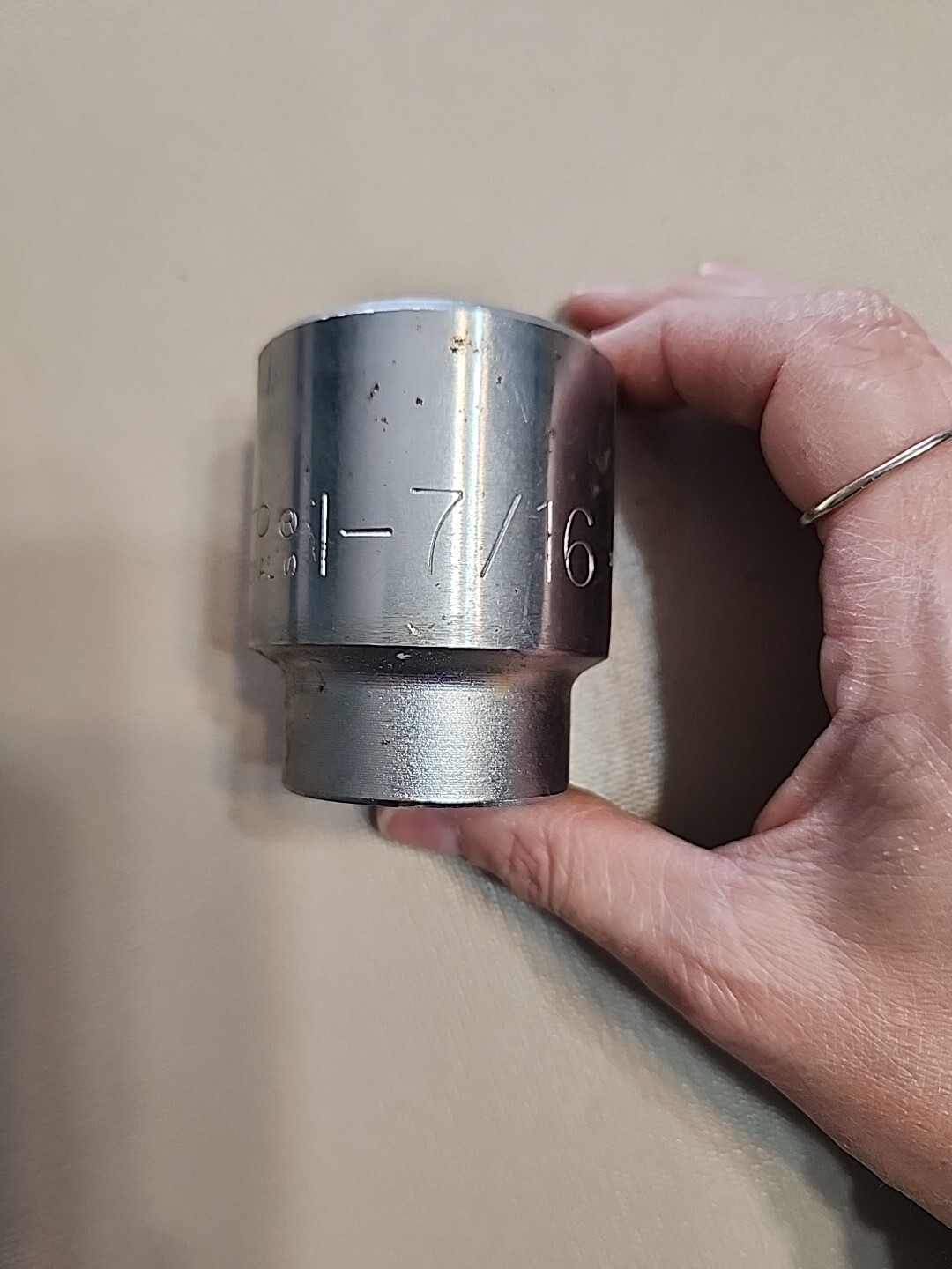 Proto Tools Professional Chrome Socket 5546 1-7/16” 3/4″ Drive 12 Point