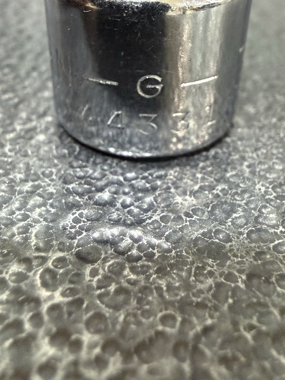Vtg 3/8″ Craftsman G-Series Part 44331 – 3/8″ Drive 12-Point Socket USA Made