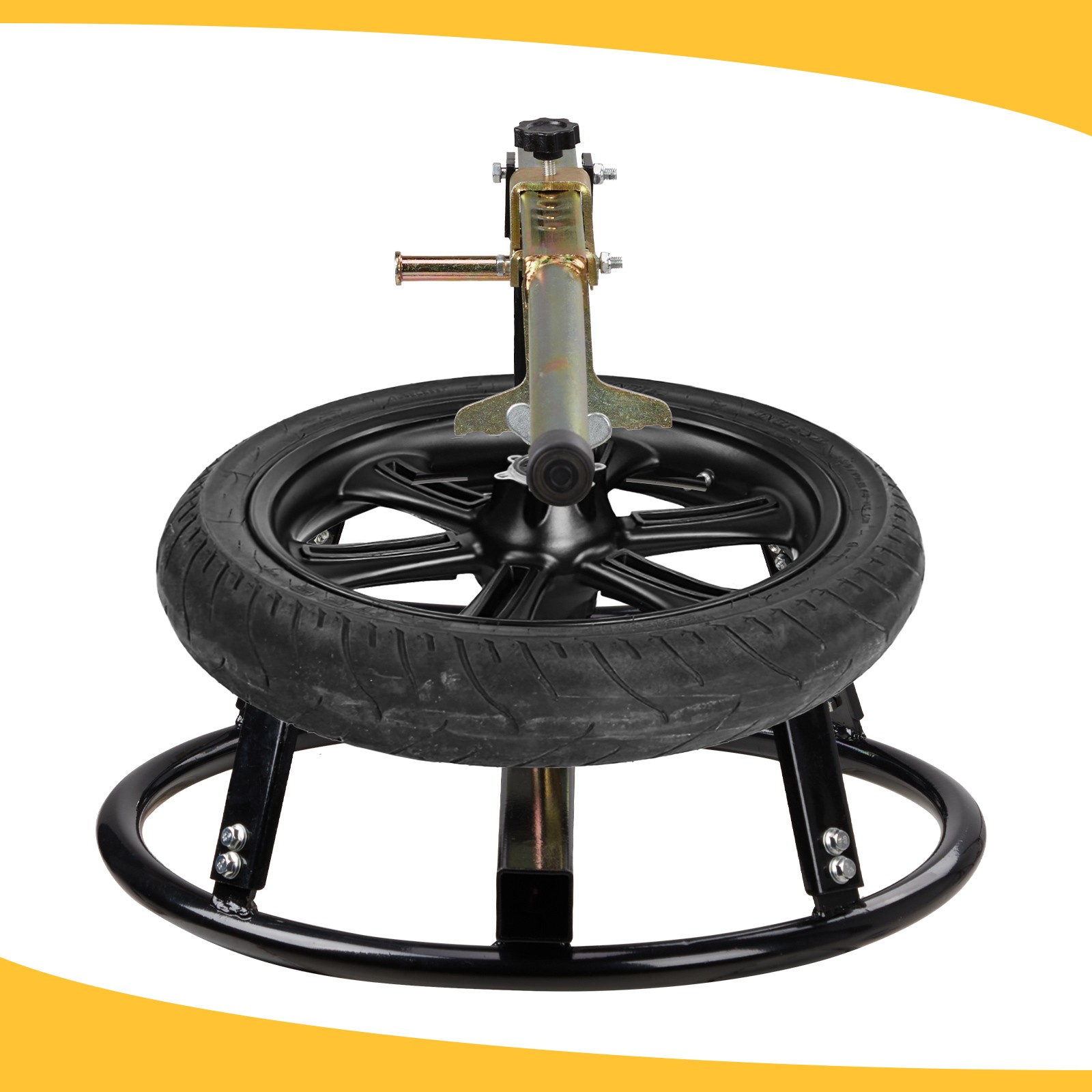 Portable Motorcycle Tire Changing Stand with Bead Breaker Dirt Bike Changing