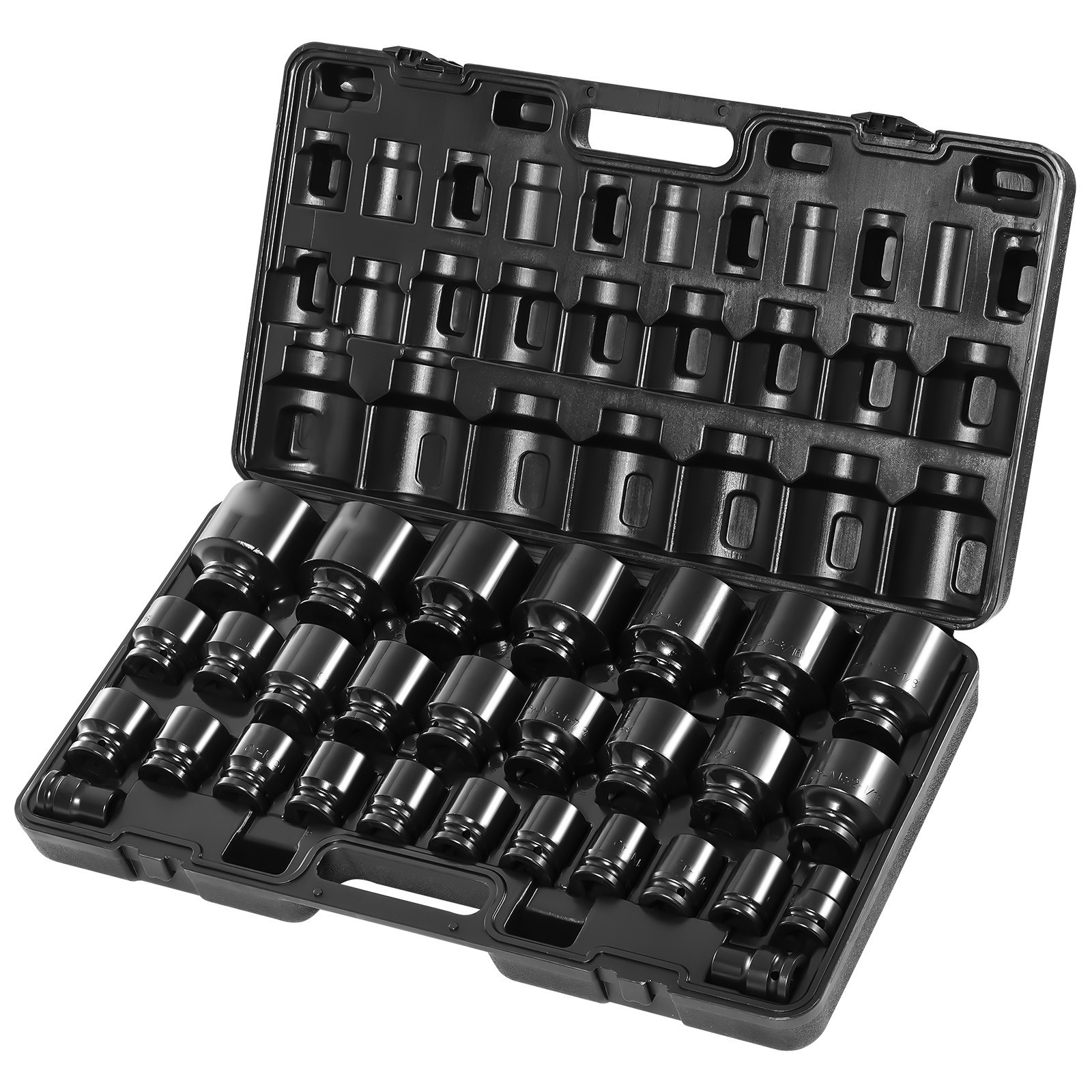 Impact Sockets Set 3/4 Inch Drive 29 PCS 3/4 inch – 2-1/2 inch 6-Point Set