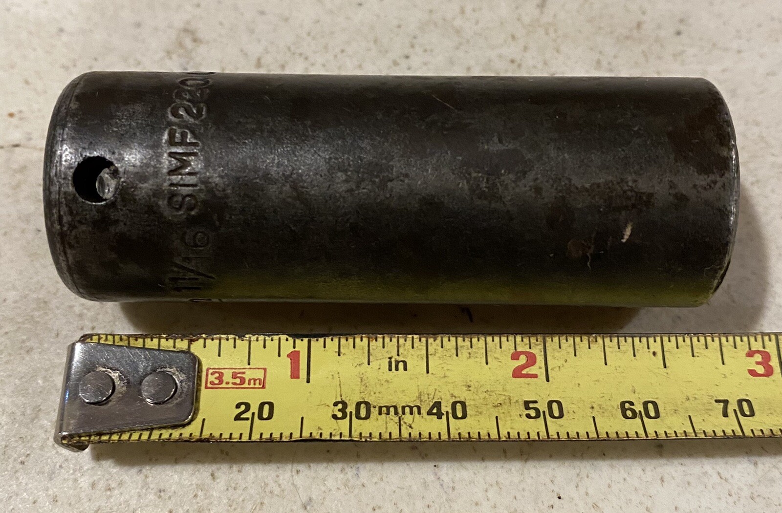 Snap on 3/8″ Drive 11/16″ Deep 6 Pt Impact Socket SIMF220