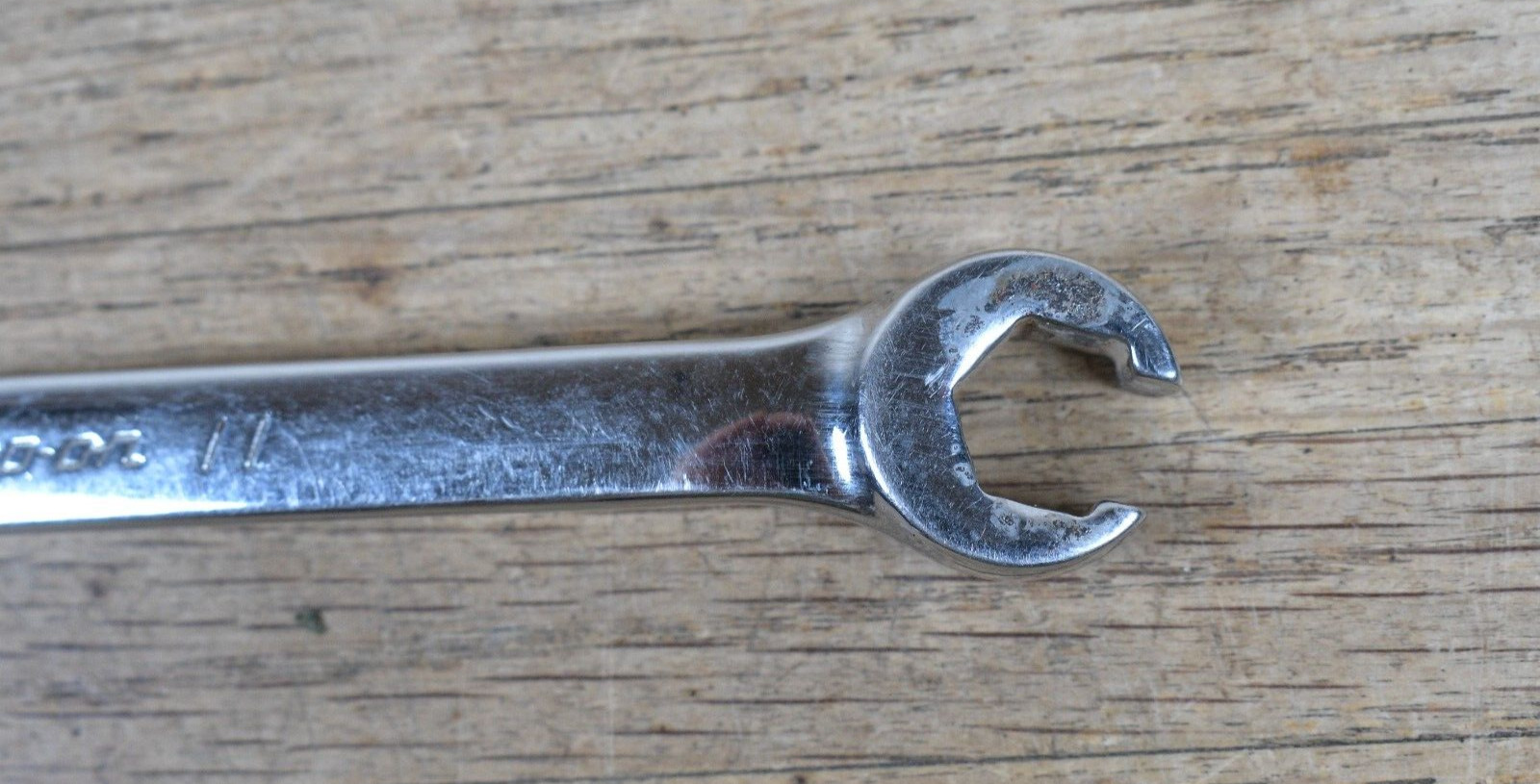 Snap-On RXFMS911B Service Line Flare Nut Open End Wrench Metric 9mm 11mm USA