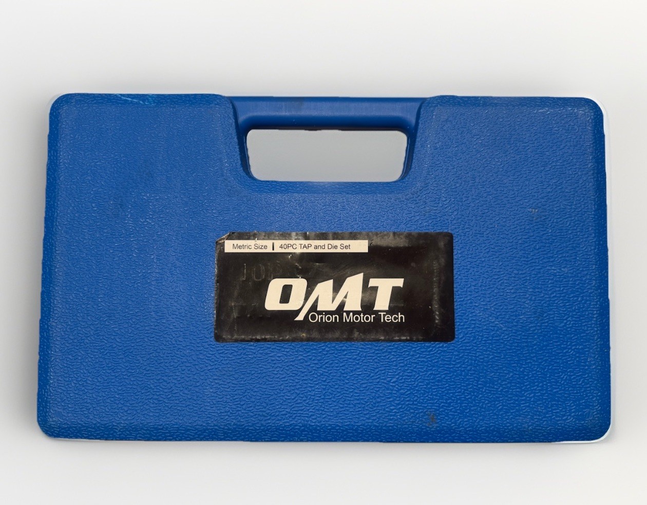 OMT Orion Motor Tech 40PC Metric Tap & Die Set Thread Repair Tool Kit Case