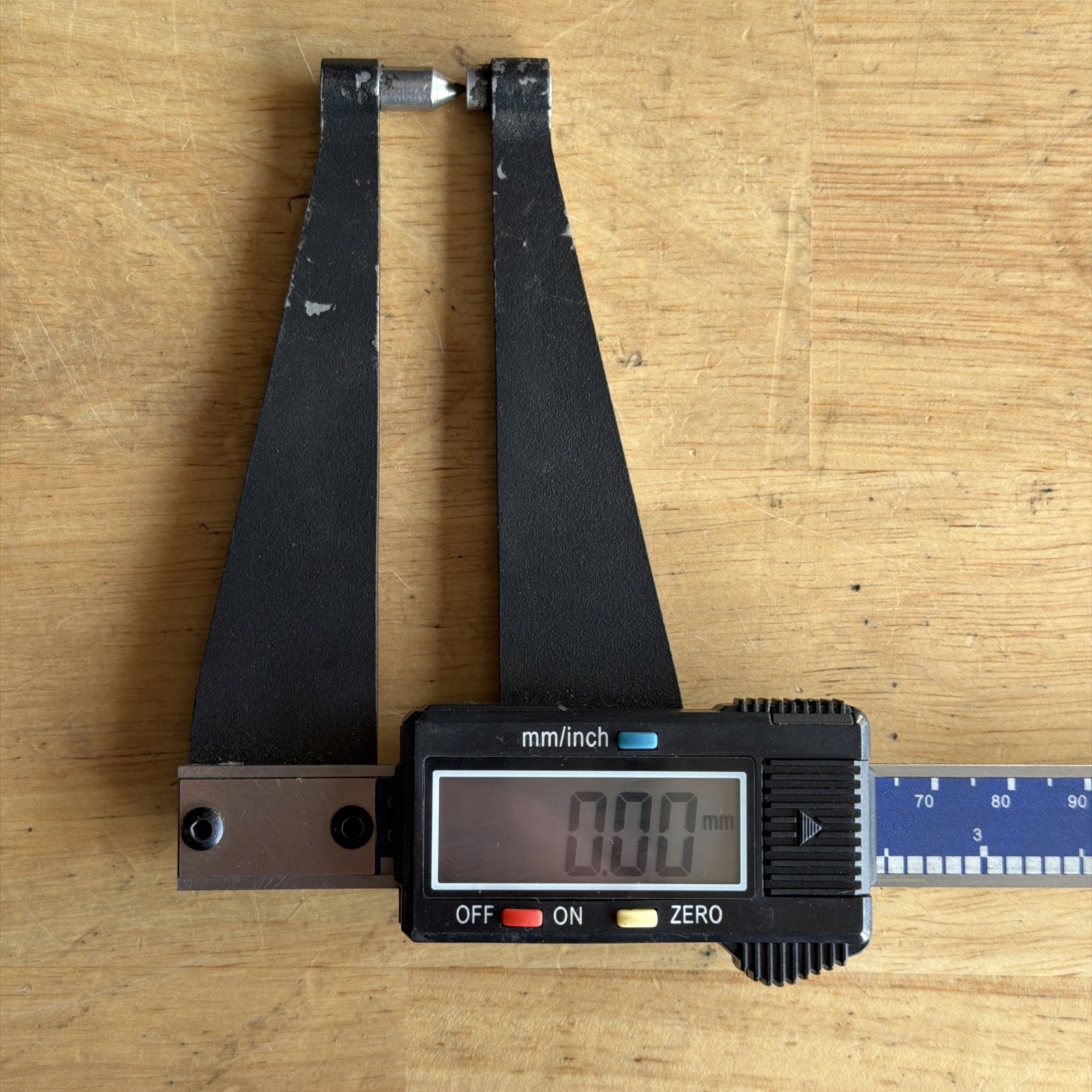 Blue Point Tools Electronic Digital Brake Rotor Gauge Caliper W/ Case RG430A