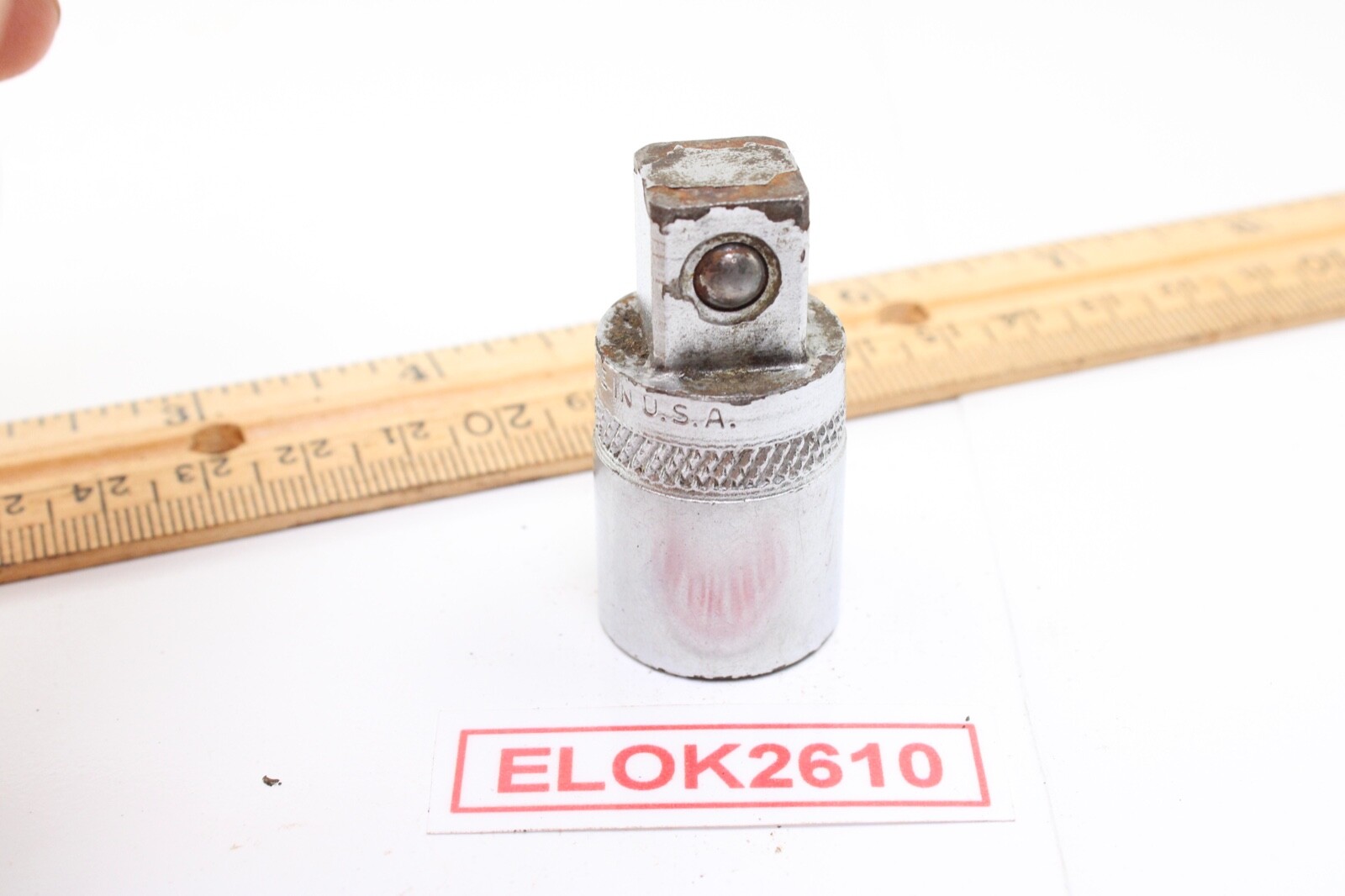 Herbrand A391 3/8″ Drive X 1/2″ Drive Chrome Adapter Reducer USA