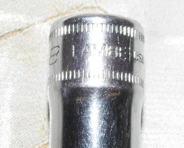 1998 Snap On FAM8A 3/8″ Dr 8mm Standard Hex Bit Socket Driver