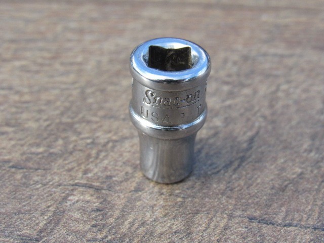 SNAP ON 6MM TMM6 1/4″ DRIVE METRIC 6 PT SHALLOW CHROME SOCKET 6 MM TMM UNDERLINE