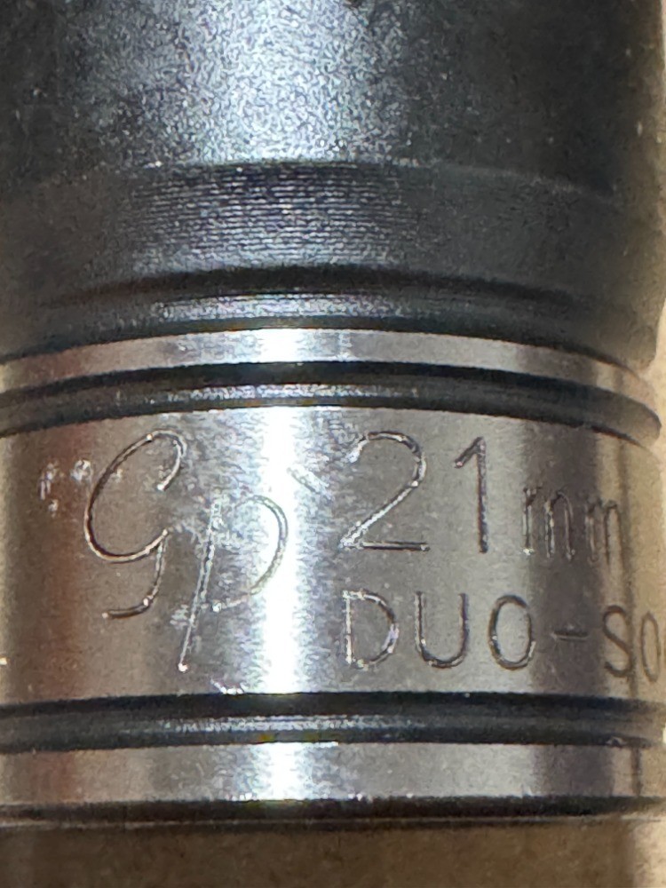 82121M | 1/2″ Drive x 21mm Standard Length 12 Pt Duo-Socket Lifetime Warranty