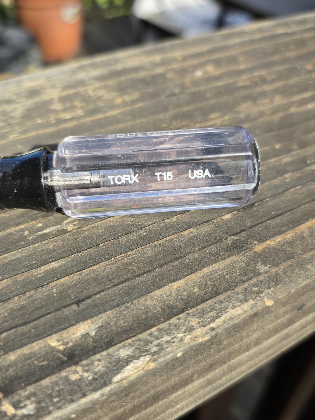 Vintage Craftsman Torx Screwdriver T15 #41474 AE WF USA
