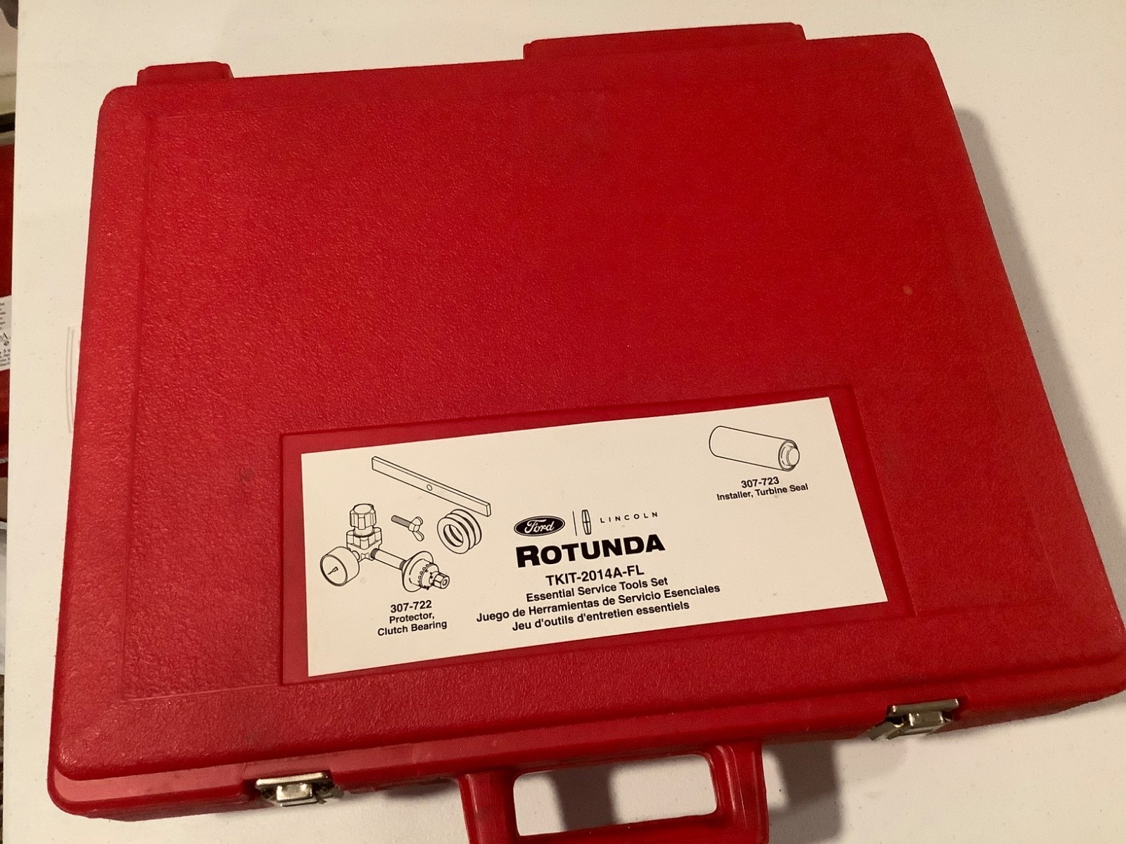 TKIT-2014A-FL FORD ROTUNDA ESSENTIALS SERVICE CLUTCH TOOL KIT….
