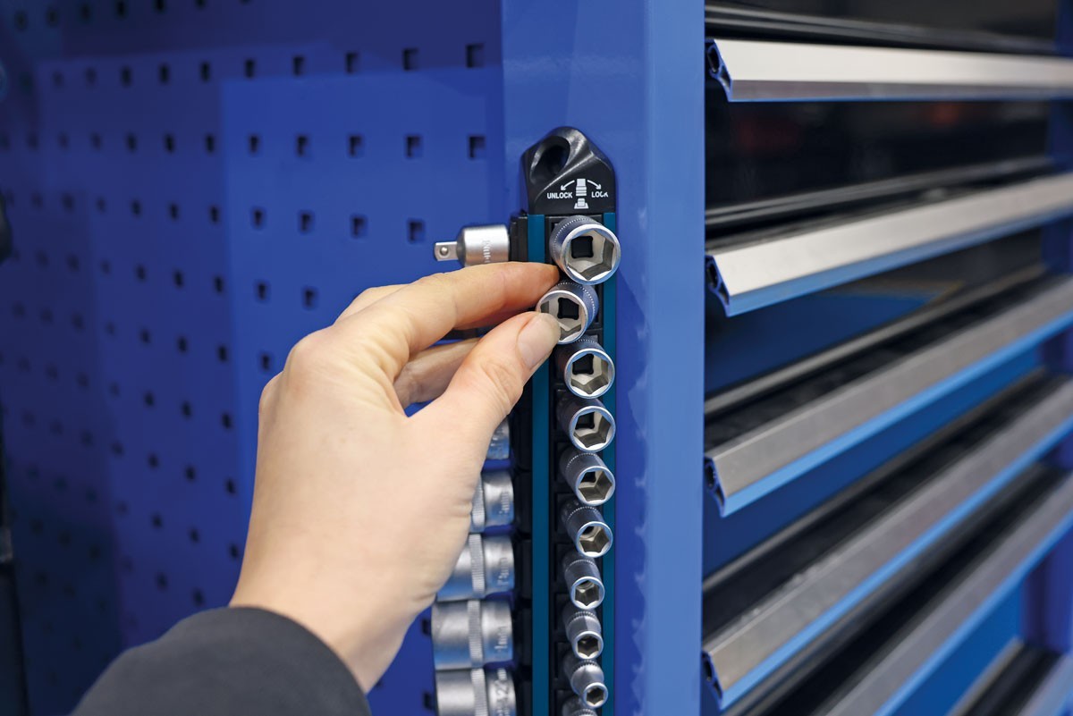 Laser Tools 9330 LocSoc Socket Set 1/4″D & 3/8″D 21 Piece