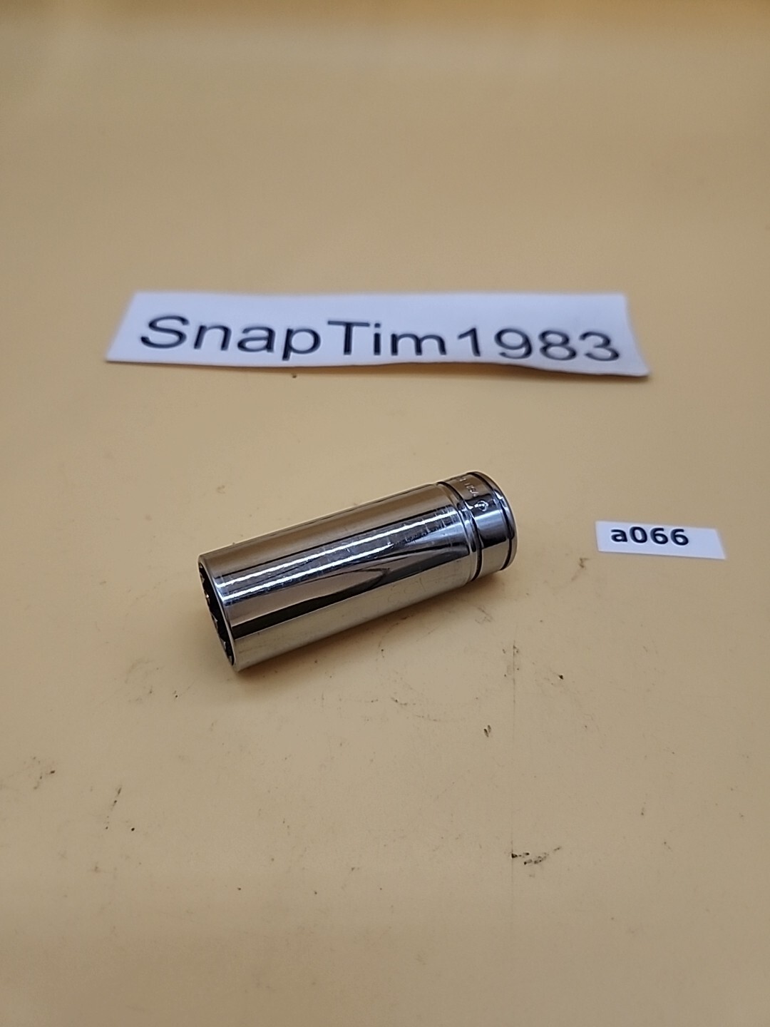 Snap-on Tools SF241 3/4″ SAE Flank Drive Deep Socket 3/8″ Drive 12 Pt USA
