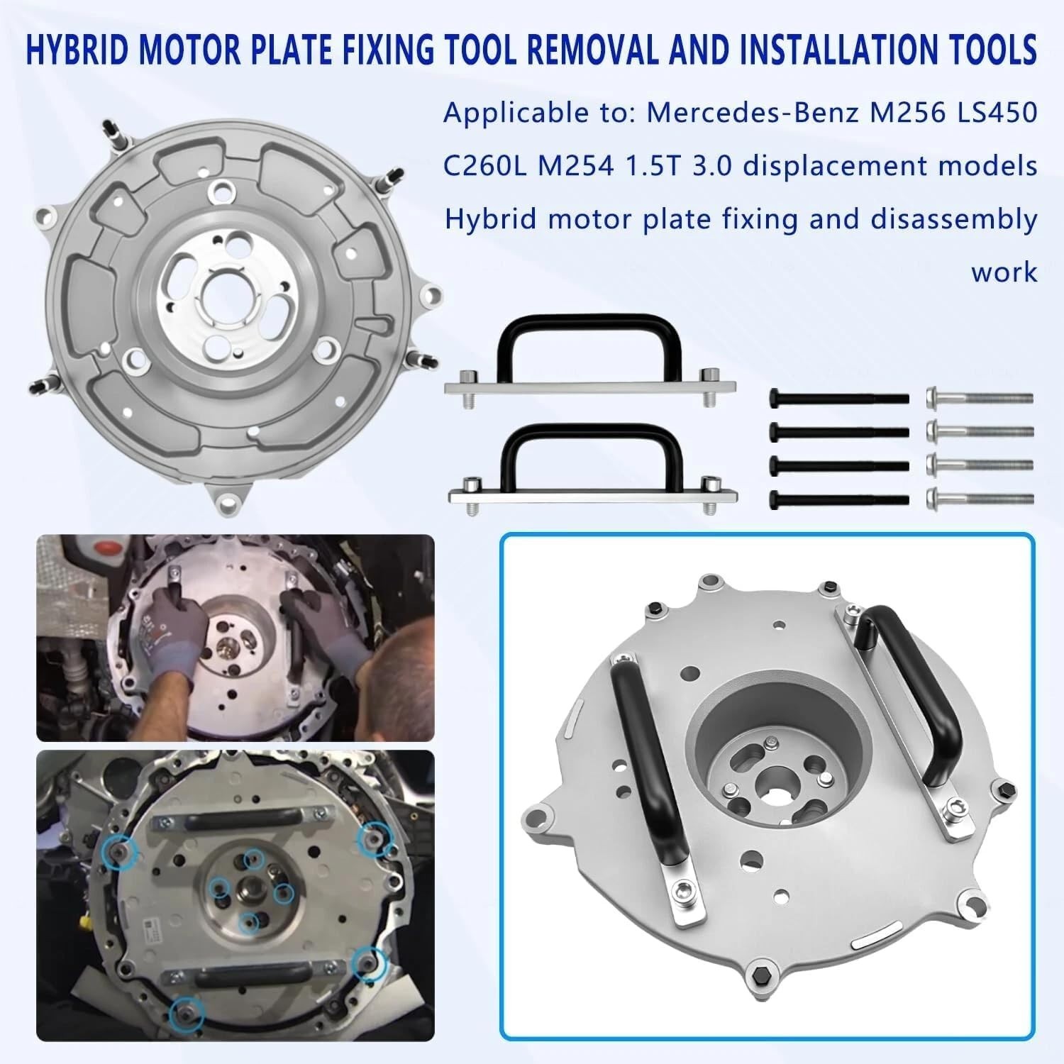 ZKTOOL Motor Rotor Bracket for Benz M254 M256 Engine 2562240600 Disassembly Tool