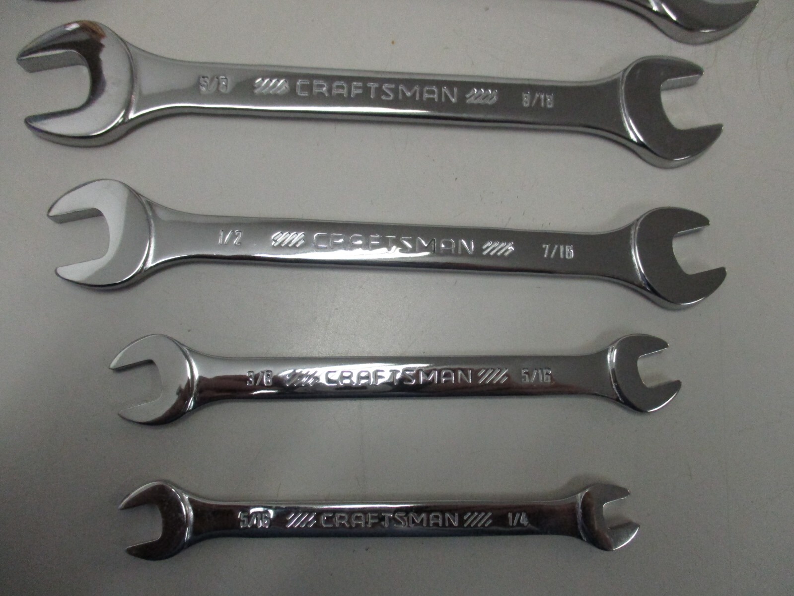 Craftsman 7pc Open End SAE Wrench Set 1/4″ to 15/16″