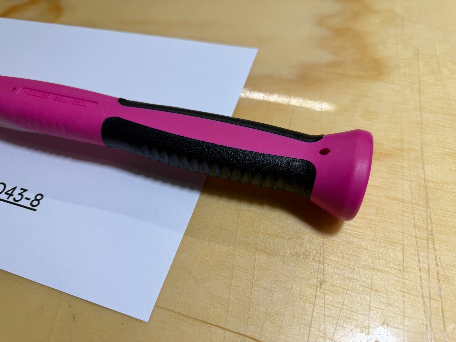 Snap-on Tools NEW ELECTRIC PINK 56oz / 1550g Soft Grip Dead Blow Hammer HBBD56EP