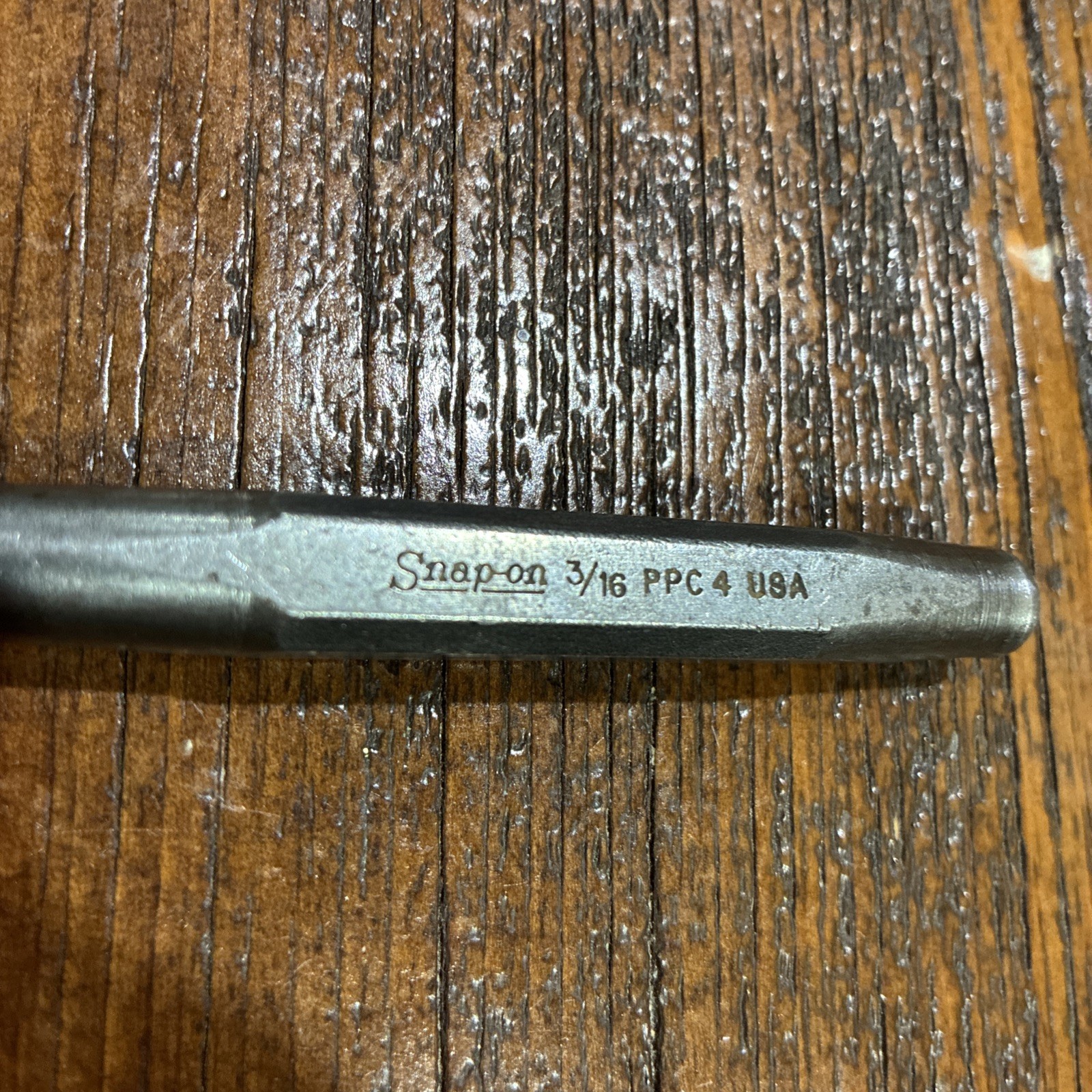 Snap On PPC4 6″ Length x 3/16″ Point Center Punch USA