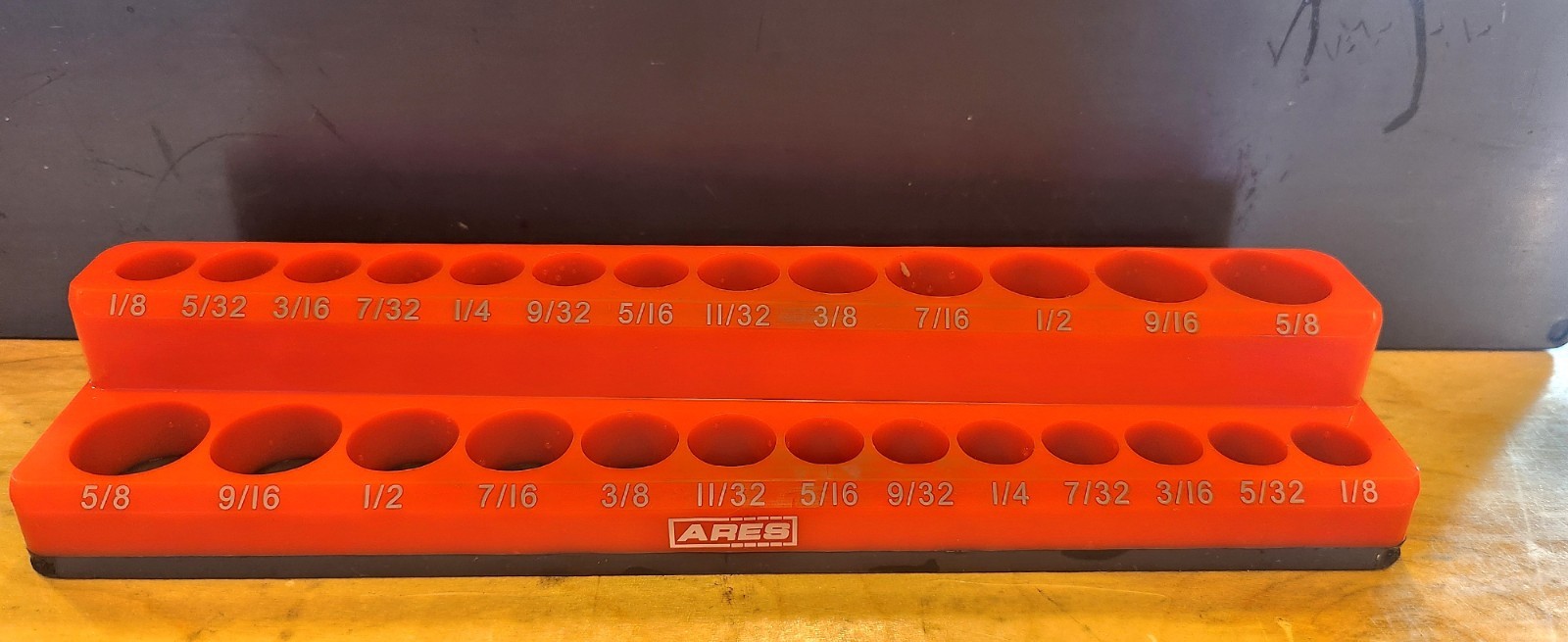 ARES 70232 SAE 1/4″ + 70234 3/8″ SAE Socket Organizer – 2 Pc