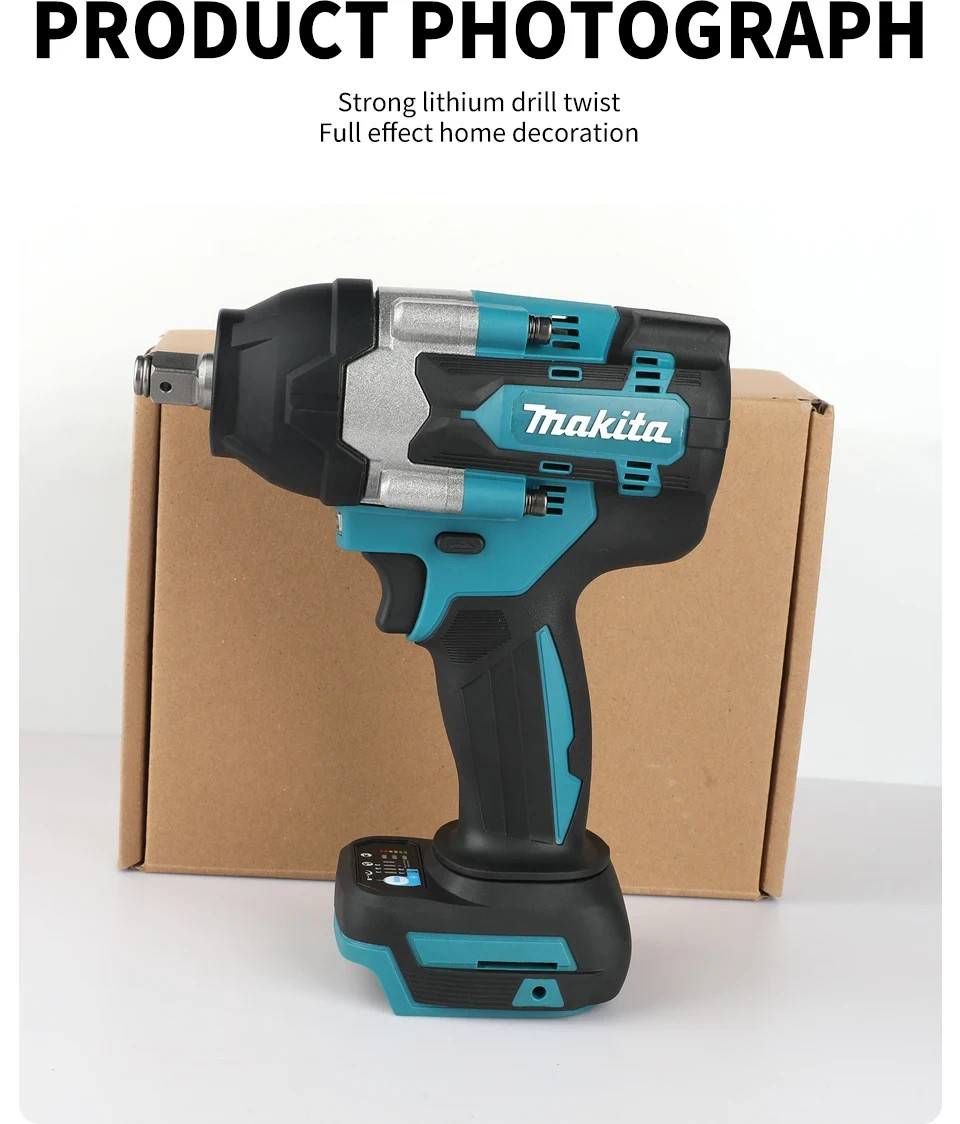 Makita DTW700 18V Brushless Impact Wrench Cordless Drill Screwdriver Body Only