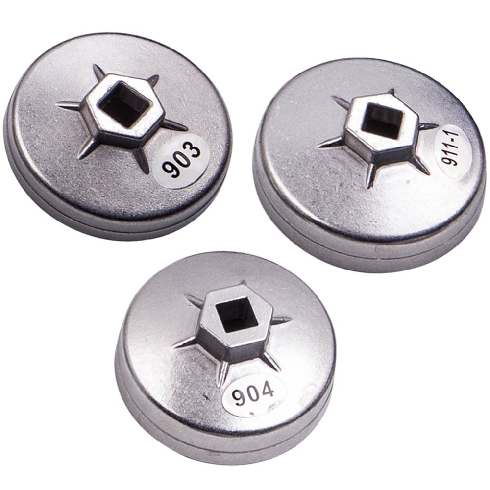 23x Oil Filter Cap Wrench Cup Socket Remover Tool Kit for Toyota / for Ford