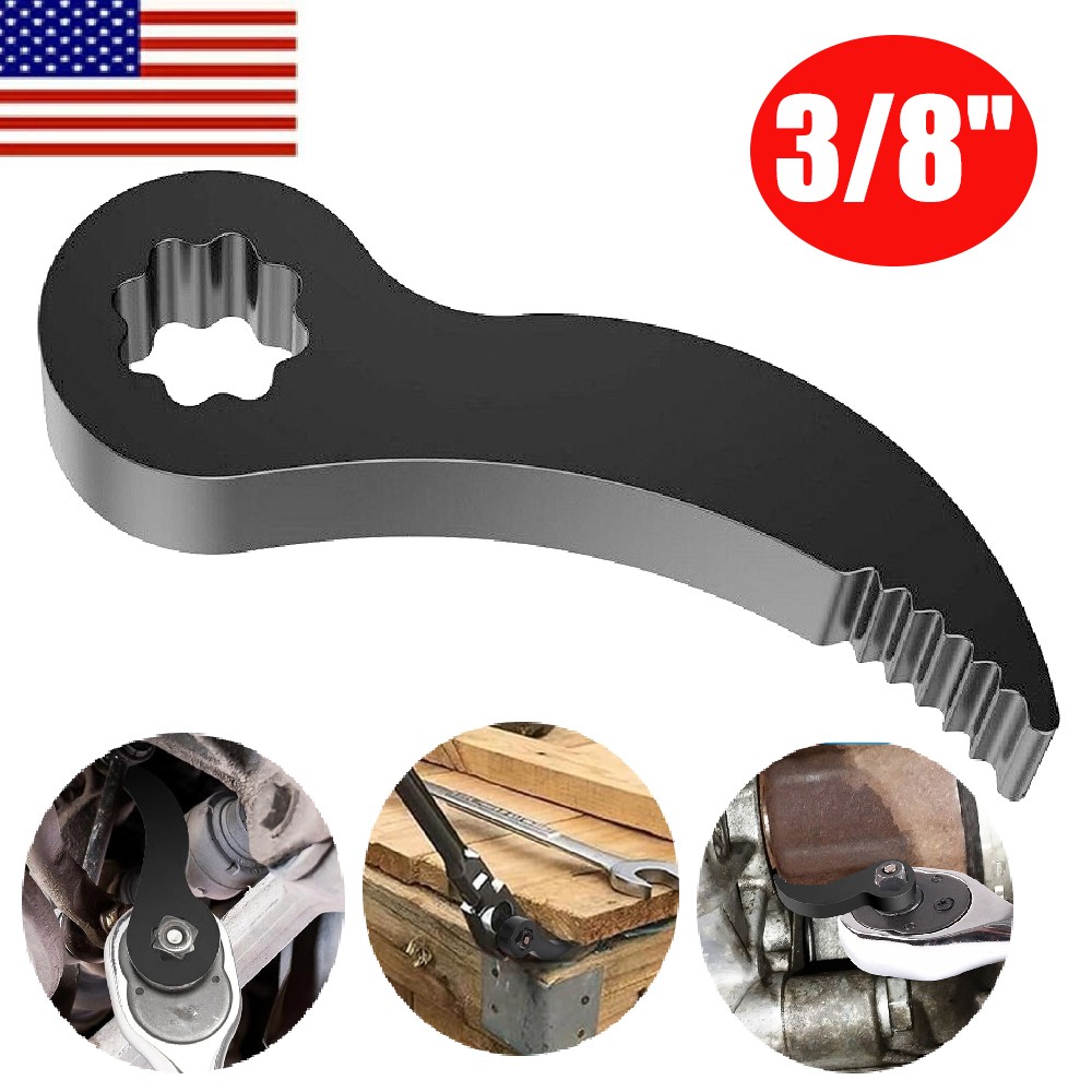New Pry Bar Wrench Adapter Head Half Shaft Removal Crowbar Ratchet Tool 3/8″